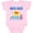 AD-Pink, variant on Myrtle Beach Vacation Time Girls Baby Bodysuit