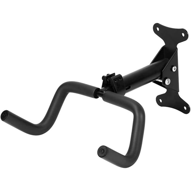 Bike Wall Mounted Bike Rack 360 Degree Rotation Wall Mounted Bike Hook Foldable Hanger for Road Bike, Mtb, Bmx, Cross, Fitness and Kids Bike Load Capacity 30-50kg Black