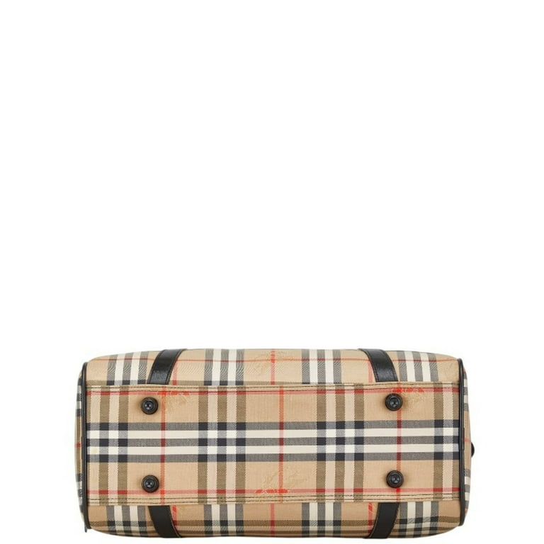 バッグ burberrys vintage boston bags nova check BURBERRY novacheck canvas boston bag – Saucy Vault