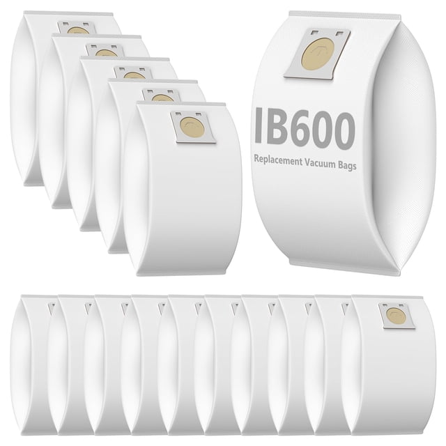 Bolsas para aspiradora LANROON IB600 compatibles con BU4050, paquete de 16
