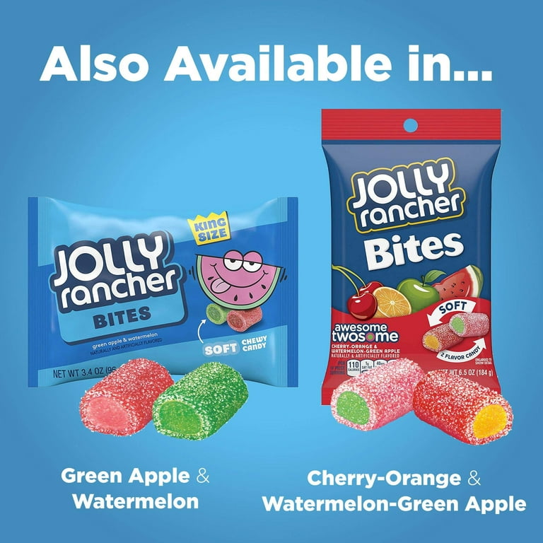 Jolly Rancher Awesome Twosome Assorted Original Flavor Candy, 6.5