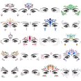 thumbnail image 1 of Joyas adhesivas SIQUK de Face Jewels Rave Crystal Eye Jewels, 1 of 7