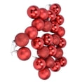 thumbnail image 1 of Christmas Tree Ball, Light Weight  Match Glossy Matte Glittering Surfaces Balls Decoration 6cm Diameter  For  Red, 1 of 8