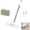 1PCS, variant on Planvisi Mop, Fiber Lock Mini Mop, Multifunctional Lazy with One-Click Cloth Attachment, Automatic Gripping, No Wash, Disposable Dust, Locking Head with Sweeping Cloths