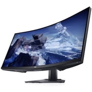 Dell S3422DWG 34 Class UW-QHD Curved Screen Gaming LCD Monitor, 21:9