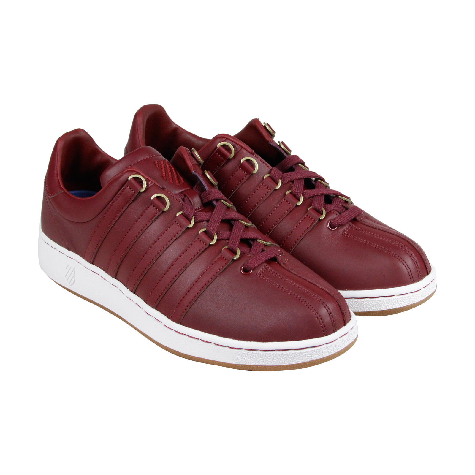 K-Swiss Classic VN Red Red Mens Sneakers Tennis Shoes Item 03343-654-M 