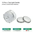 thumbnail image 3 of Unique Bargains 12Pcs Bright LED Tea Light, Red Waterproof Flameless Candle Color Change Party Wedding Festivals Decor, 3 of 7