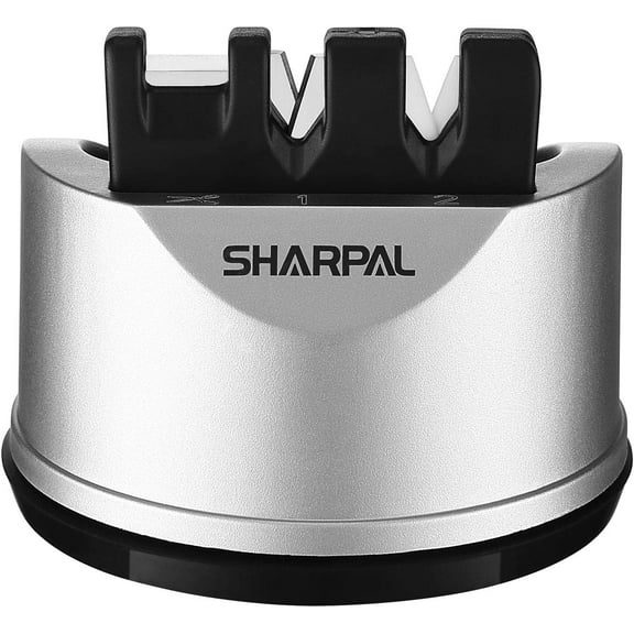 191H Knife Scissors Sharpener | Repairs, Restores & Sharpens Straight, Serrated Kitchen Knives – Versatile Sharpening Tool for Blades