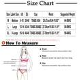 thumbnail image 3 of Wancir Women Cleavage Triangle Cami Tank 2 Piece Sets Tops Vest Swimsuit Bikini Tankini Sets for Women Matching, 3 of 3
