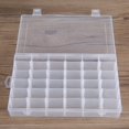 thumbnail image 2 of Herwey 36 Slots Adjustable Storage Box Case Container Home Organizer for Earrings, Jewelry Storage Box,Storage Box, 2 of 7