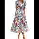 thumbnail image 2 of Vestidos de Verano para Mujer 2025, Informales, con Mangas Abullonadas, Cuello en V, Florales, Estilo Bohemio, Vestido . Verde M, 2 of 10