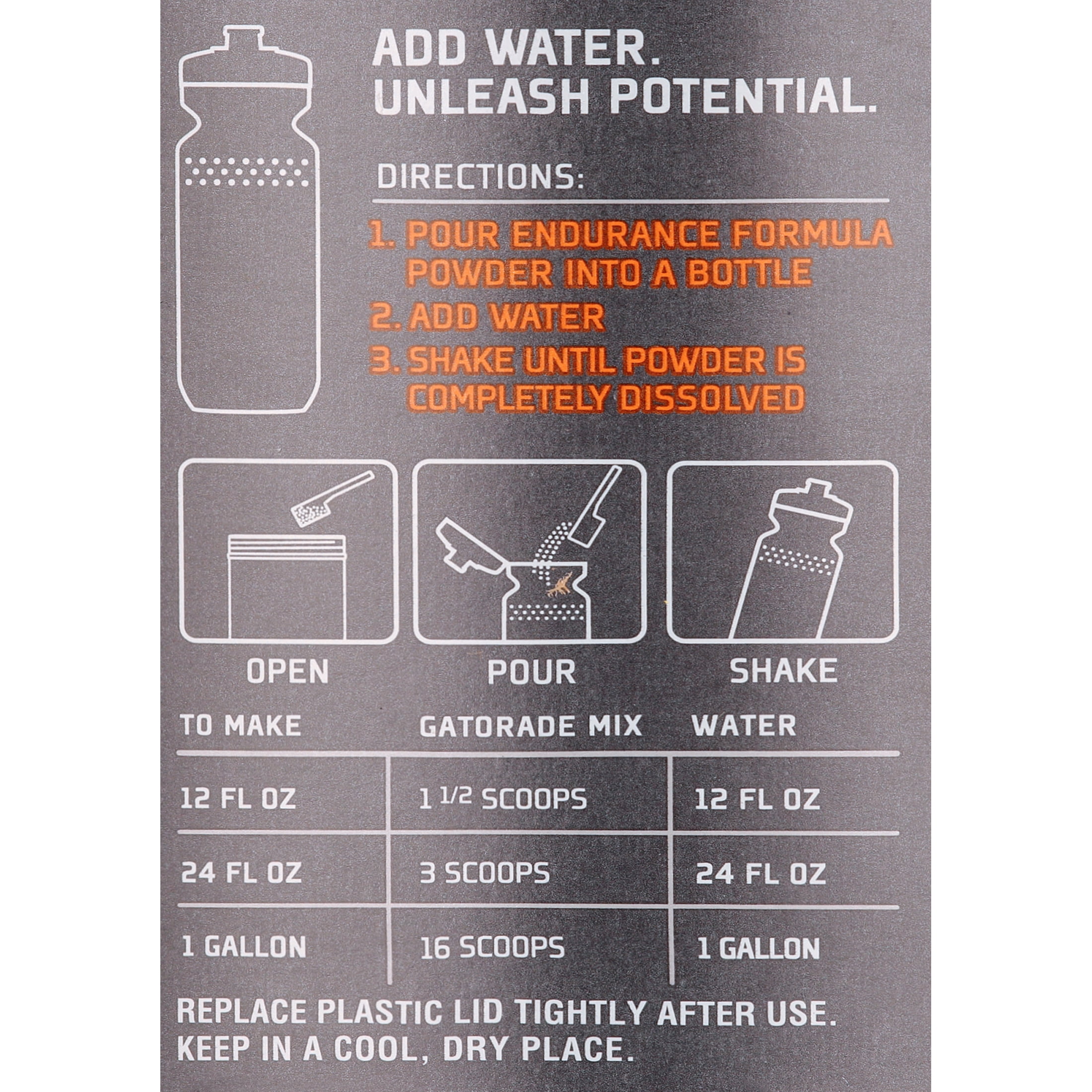 Gatorade Endurance Lemon Lime Formula Sports Drink Mix Powder, 32 oz Canister
