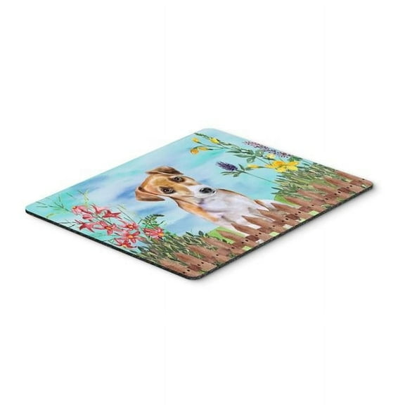 Jack Russell Terrier No 2 Spring Mouse Pad, Hot Pad or Trivet