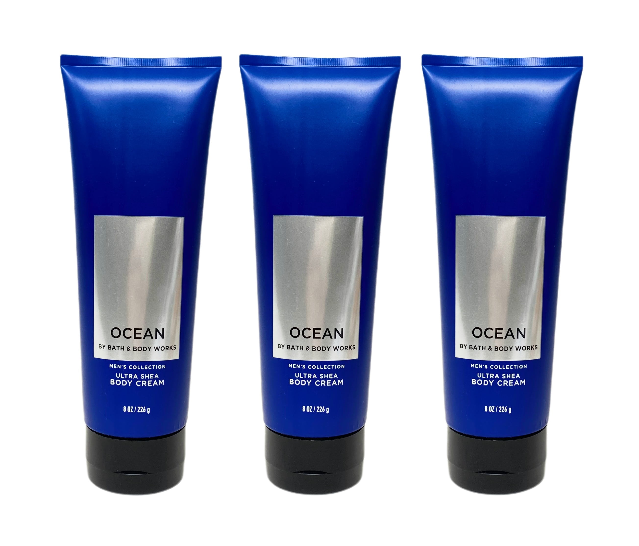 Bath and Body Works Men's Collection Ocean 3 Pack Ultra Shea Body Cream