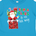 thumbnail image 4 of Inktastic Santa Claus is on His Way Christmas Boys or Girls Toddler T-Shirt, 4 of 5