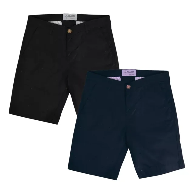 2 Pack Short De Gabardina Para Hombre Holstone
