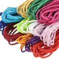 thumbnail image 4 of Uxcell Twisted Cord Trim, Twine Braided Rope Thread String 1Pc Black, Silver 5mm x 15m, 4 of 7
