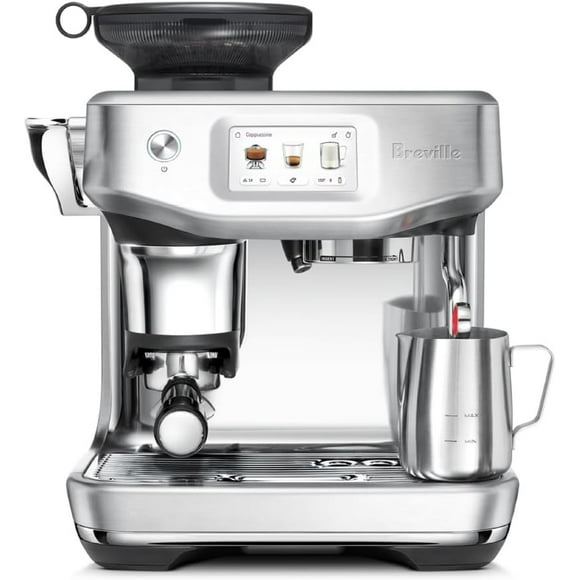 Breville Barista Touch Impress Espresso Machine w/ Frother & Coffee Grinder - Stainless Steel