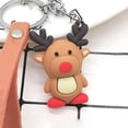 thumbnail image 4 of Raindrops 2pcs Christmas Reindeer Keychain Set Cute Holiday Bag Purse Backpack Hanging Decoration Adorable Key Chains Pendant, 4 of 8