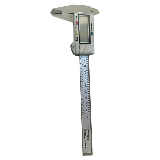Calibrador Vernier digital LUVCLS con pantalla LCD grande rango de medición 0 a 150 mm