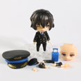 thumbnail image 2 of Bungo Stray Dogs Ryunosuke Akutagawa Nakahara Chuya Dazai Osamu Q Version Action Figure Collection Model Doll Toys heqiyong LED, 2 of 2