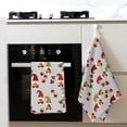 thumbnail image 4 of Sikiie Cute Autumn Gnomes Waffle Weave Kitchen Dish Cloth,Super Absorbent Kitchen Dish Towels 16*26 Inches for Dish Rags Washing Dishes, Drying Dishes, 4 of 7