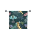 thumbnail image 2 of MKHERT Deep Pattern With Bird And Butterfly Bath Towel Shower Towel Wash Cloth Face Towels 16x28 Inches, 2 of 3