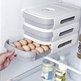 thumbnail image 3 of Caja de huevos, bandejas de plástico para almacenamiento de huevos, caja de almacenamiento de cajones resistente al polvo adaptada a neveras de cocina de pícnic esquí esquí Gafas de esquí, 3 of 5