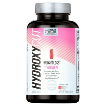 Hydroxycut Pro Clinical Max For Women Weight Loss Supplement Rapid Release Capsules 60 count
