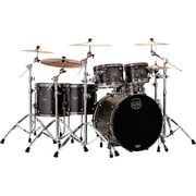 Mapex Saturn V Exotic Edition 5-Piece Studioease Shell Pack Flat Black Maple Burl