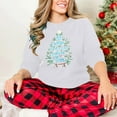 thumbnail image 6 of Women's Christmas Sweatshirts Merry Xmas Graphic Printed Sweaters Long Sleeve Crew Neck Blouses Casual Happy Holiday Shirts Pullover Top, 6 of 8