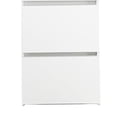 thumbnail image 5 of Benjara Ely Slim Closet Cabinet- 3 Drawers- 71 Inch- White Melamine and Wood, 5 of 6
