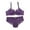 Purple, variant on Bra and Panty Set, Prolriy Women's Underwire Lace Bras Push up Bra and Bikini Panties Sets Bras for Women Beige 32
