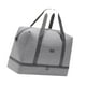 thumbnail image 3 of Bolsa de lona para viajes, bolso de mano, bolsa de equipaje para aviones, hospitales, negocios gris, 3 of 9