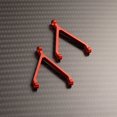 thumbnail image 5 of ZheElen RCGOFOLLOW Alliage d'Aluminium Mise à Niveau Barre de Soutien Triangle Rc Mise à Niveau Barre de Soutien pour 1/24 Rc Barre de Soutien Triangle FMS FCX24 Rouge, 5 of 5