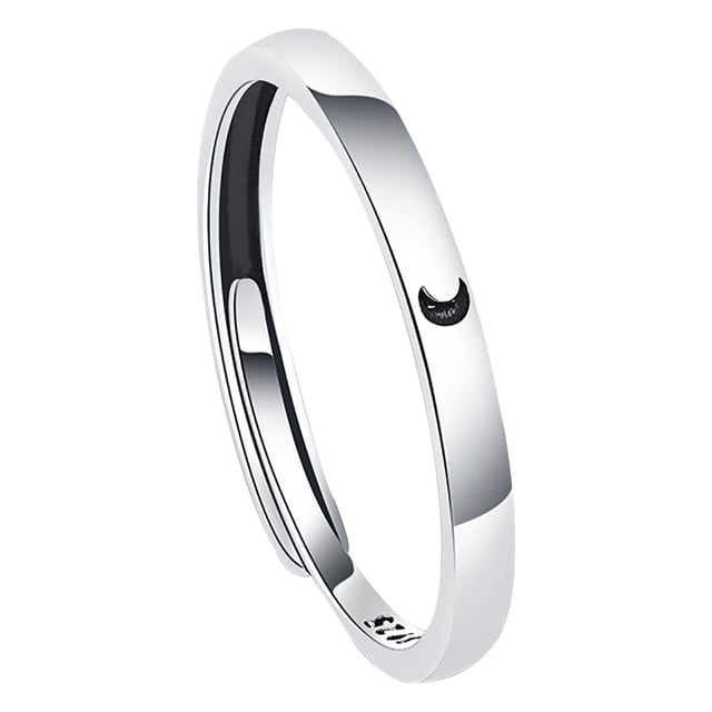 EGNMCR Rings You Are My Sun & Ring Set 925 Sterling Plated Couples Promise Rings ring ring
