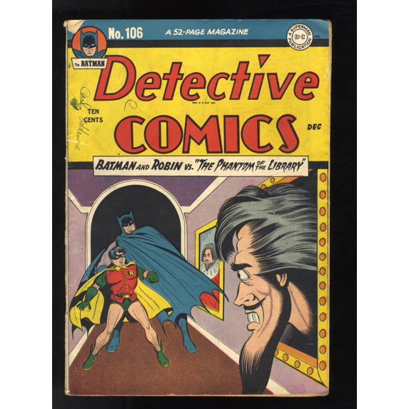 Detective Comics #106 VG+ 4.5 Comic Book