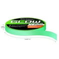 thumbnail image 2 of GFDYREE Glow in The Dark Tape 0.5 Inch x 16 ft Green Fluorescent Spike Sticker Continuous Luminous Tapes for Easter Theater Stage Party Wall Step Emergency Exit 8-10 Hours, 2 of 6