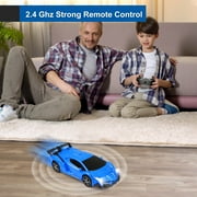 Carsky Remote Control Car for Kids, 1:18 Transform Robot Toys, 2.4Ghz 360°Rotating RC Stunt Race Car Toys for Kids Boys 5-8