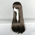 thumbnail image 3 of Unique Bargains Wigs for Women 28" Deep Brown Wigs with Wig Cap, 3 of 6