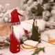 thumbnail image 4 of Navidad Navidad Santa Gnome Botella de vino Protector Manga Decoración Asistente Escritorio Viaje Picnic Estuche Bolsa Festival Regalo de vacaciones Speravity ZHF0199, 4 of 7