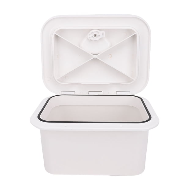 Compartimento De Almacenamiento En Cubierta, 37,5 X 27 X 17,5 Cm, Caja De Almacenamiento Multifuncional Para Barcos Marinos, Gran Capacidad, A Prueba De Agua Para Herramientas De