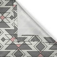 thumbnail image 5 of Ambesonne Abstract Grommet Curtain, Geometric Aztec Ethnic, 50" x 96", Grey Pearl Pale Pink, 5 of 6