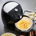 thumbnail image 3 of unbranded 10Ud Baking Silicon Paper Para Air Fryer Con Superficie Lisa Y Antiadherente Light Brown, 3 of 5