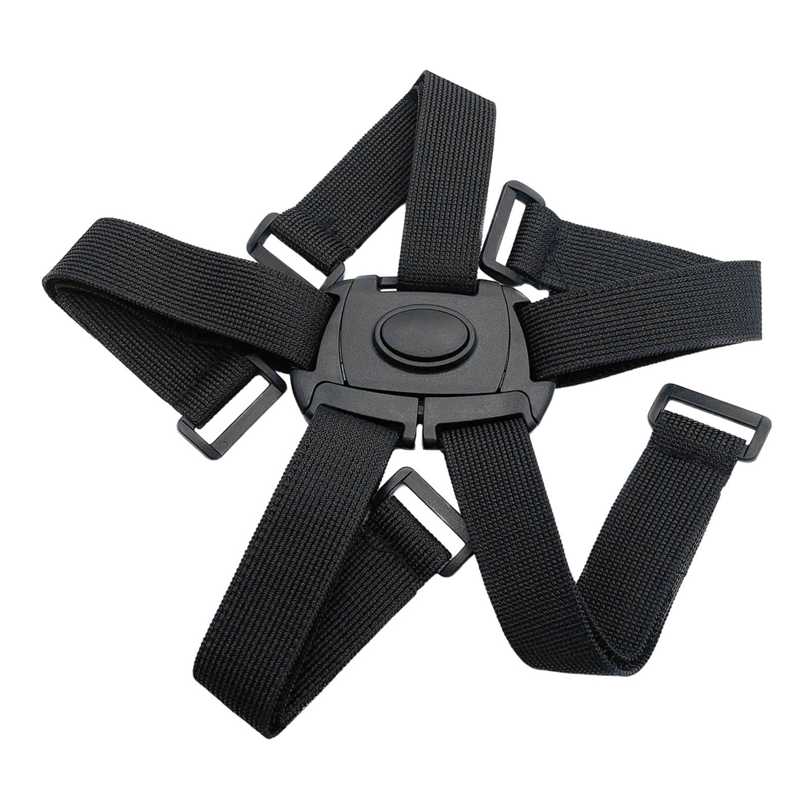 Folding Bike Carrier Bracket Belt Front Bag Holder Rack Strap for