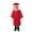 RD1, variant on Children Graduation Outfit Pre School Graduation Cap and Gown Two Pieces Outfits Sets Kids Ceremony Party Gift for Kids 6-7T Kids Clothing