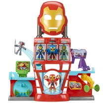 Marvel Iron Man and His Awesome Friends Iron Quarters Boys & Girls Electronic Playset for Kids ages  3 and up