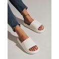 thumbnail image 4 of Ladies' Fashionable Solid Color Light Pink Minimalist Slippers, 4 of 4