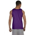 thumbnail image 2 of The Gildan Adult Ultra Cotton 6 oz Tank Top - PURPLE - XL, 2 of 2