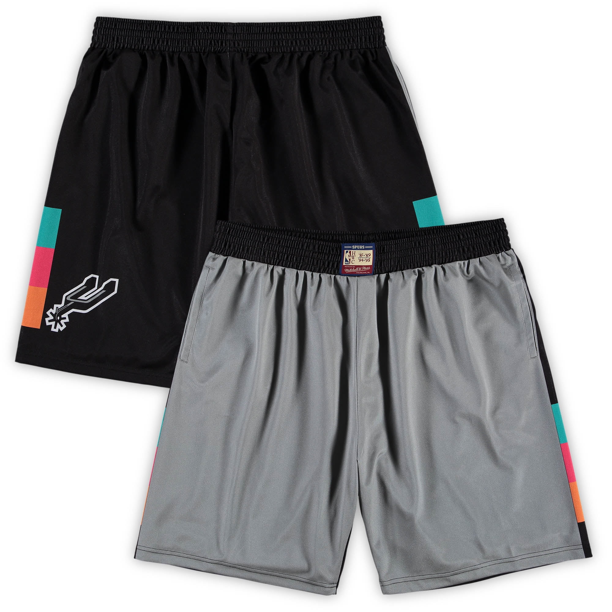spurs mitchell and ness shorts
